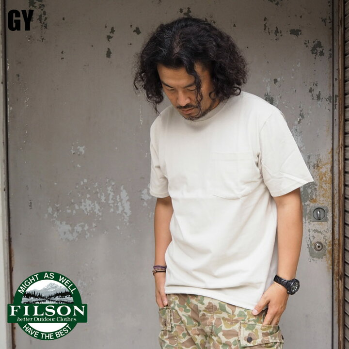 楽天市場】FILSON フィルソン ポケットTシャツ FLSN001 メンズ 半袖 T 