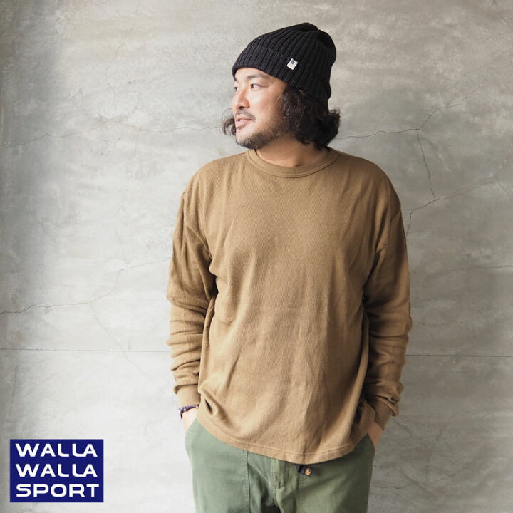 楽天市場】WALLA WALLA SPORT ワラワラスポーツ ロンT サーマル L/S 