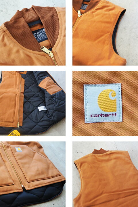 楽天市場】carhartt カーハート ダック ベスト メンズ DUCK VEST 