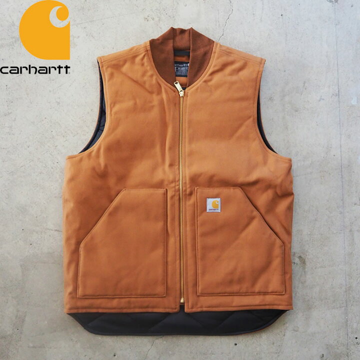 楽天市場】carhartt カーハート ダック ベスト メンズ DUCK VEST 