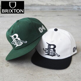 BRIXTON ブリクストン キャップ PREDATOR MP SNPK 12019 メンズ レディース 帽子 ぼうし cap スナップバック サイズ調節可能 刺繍 ストリート バイカー アメカジ ブラック 黒