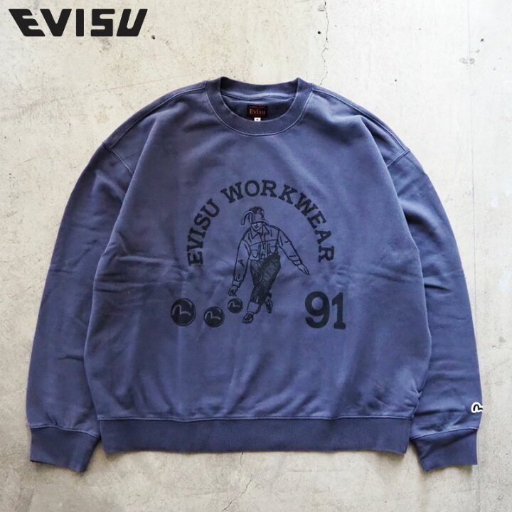 楽天市場】EVISU エヴィス トレーナー スウェット メンズ ボウリング 