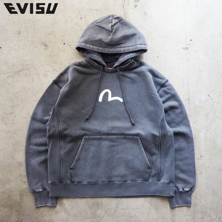 楽天市場】EVISU エヴィス プルオーバー パーカー メンズ 