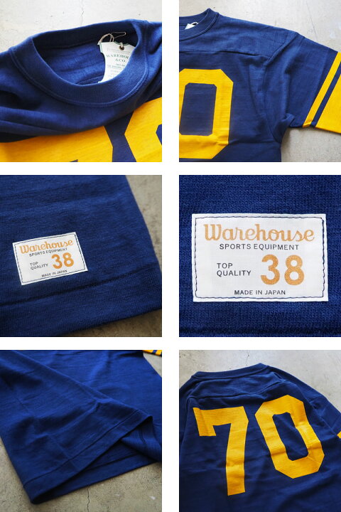 楽天市場】WAREHOUSE & CO. ウエアハウス 七分袖 Tシャツ メンズ 7分袖 