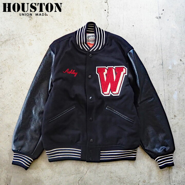 楽天市場】HOUSTON ヒューストン スタジャン メンズ ジャケットMELTON 