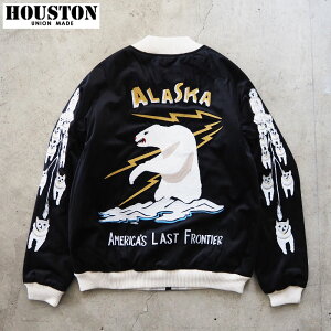 HOUSTON q[Xg XJW Y VELVETEEN SOUVENIR JACKET (ALASKA) 51521 ʒ WPbg X[xjAWPbg F xA zCg^CK[ AXJ ~^[ AJW Be[W 