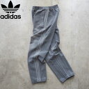 adidas Originals アディダス パンツ アディカラー ルーズ トラックパンツ デニム ストーン　ライトデニム CU325 JW5920 メンズ デニムパンツ イージーパンツ 三本ライン ジーンズ グレー オリジナルス ジャージ風