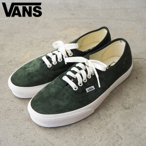VANS バンズ オーセンティック スニーカー メンズ ヴァンズ Authentic VN000D7YEMU ローカット シューズ 靴 ロー スエード グリーン 緑