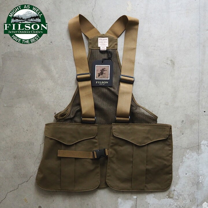 楽天市場】FILSON フィルソン ベスト メッシュ ゲームバッグ Mesh Game 