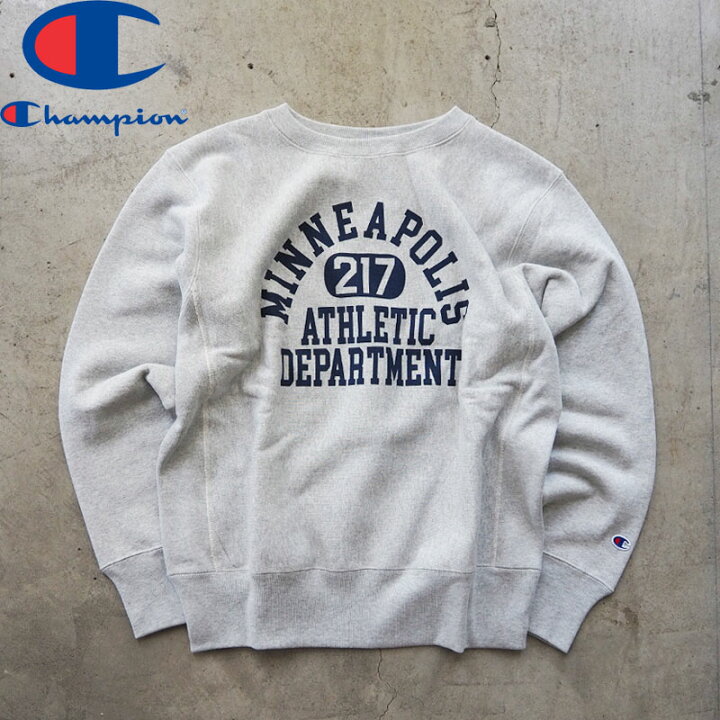 楽天市場】champion チャンピオン リバースウィーブ トレーナー クルー 
