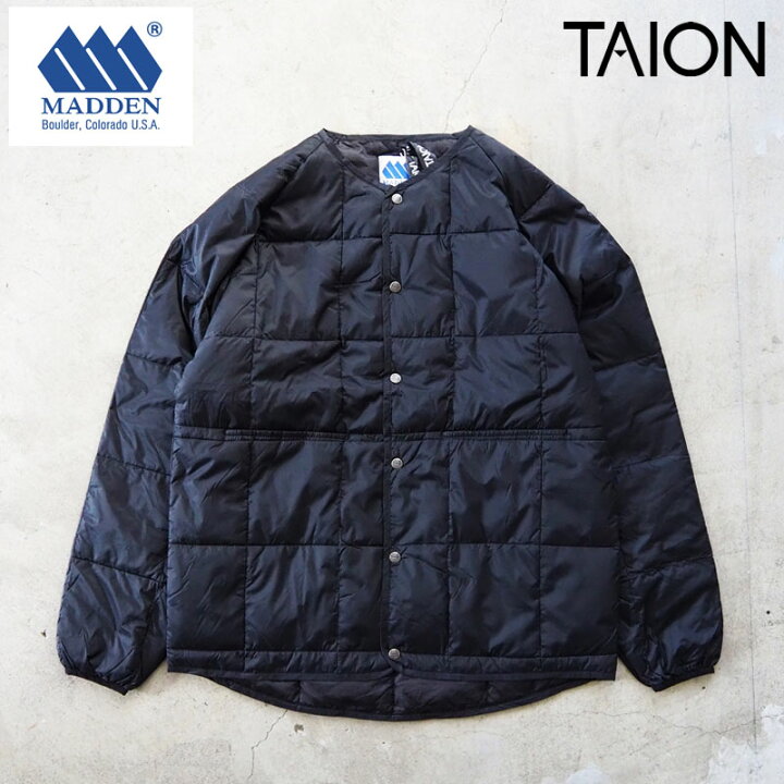 楽天市場】TAION & MADDEN タイオン メデン インナーダウン ダウン 