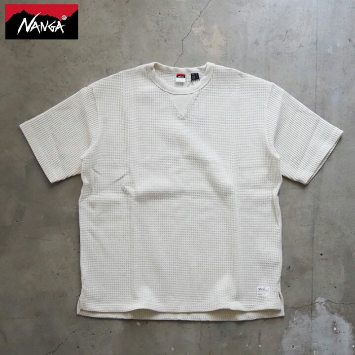 楽天市場】NANGA ナンガ Tシャツ エコ ハイブリッド ワッフル ルーズ 
