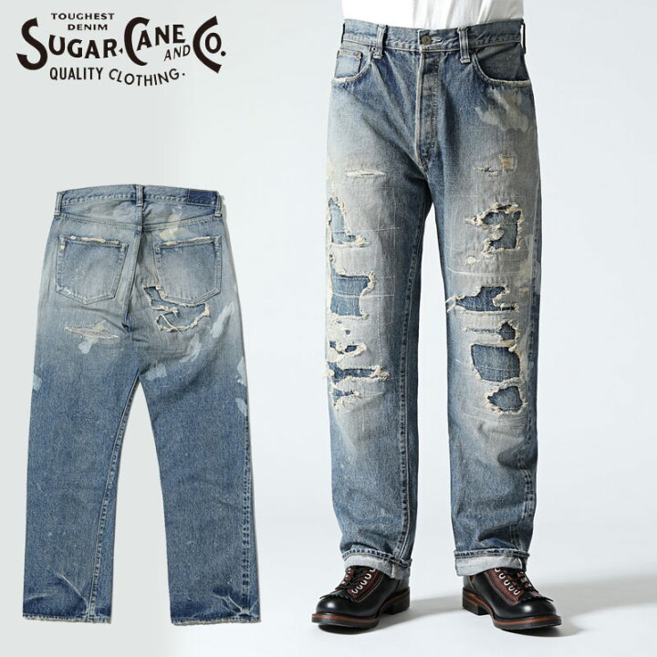 楽天市場】SUGAR CANE シュガーケーン パンツ デニムパンツ 14.25oz 