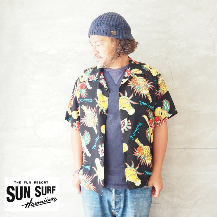楽天市場】SUNSURF サンサーフ アロハシャツ RAYON HAWAIIAN SHIRT 