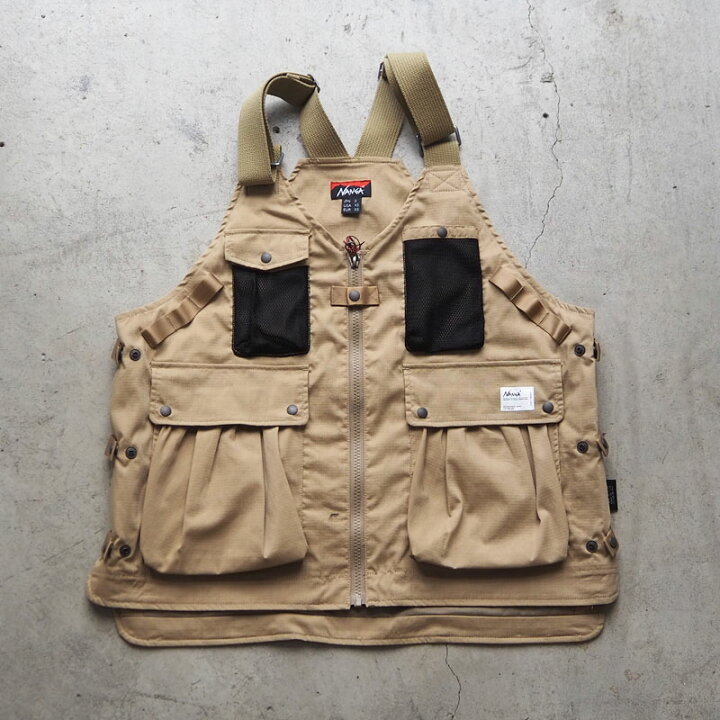 楽天市場】NANGA ナンガ ベスト TAKIBI RIPSTOP FIELD VEST N11D 焚火 