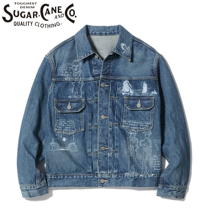 楽天市場】SUGAR CANE シュガーケーン デニム ジャケット 14.25oz 