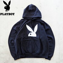 楽天市場】PLAYBOY（スタイル（パーカー）プルオーバーパーカー  