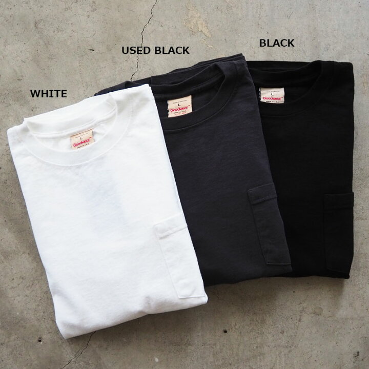 楽天市場】GOODWEAR グッドウェア ロンT USA製 030081 メンズ 
