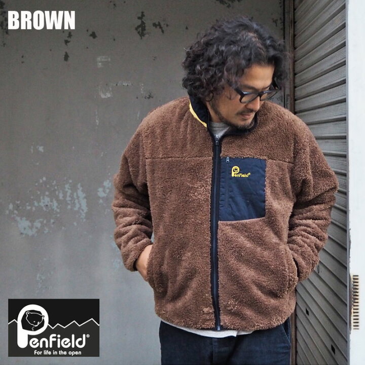 楽天市場】PenField ペンフィールド ウインドプルーフ ボアフリース 