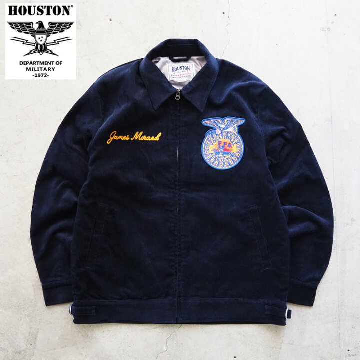 楽天市場】HOUSTON ヒューストン ジャケット CORDUROY EMBROIDERY 