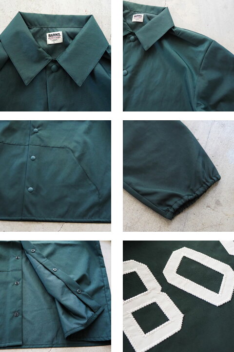 楽天市場】BARNS バーンズ コーチジャケット 60s Coach Jacket BR 