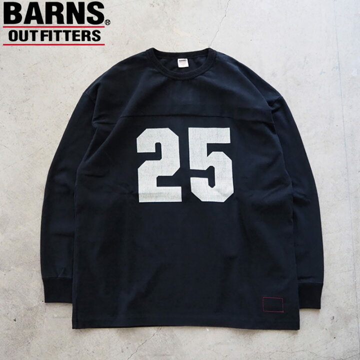 楽天市場】BARNS バーンズ ロンT 90s フットボール Tシャツ BR-24405 