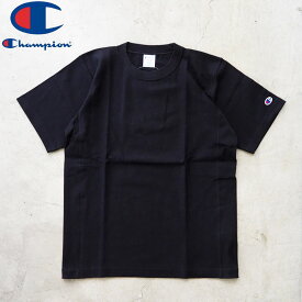 Champion チャンピオン Tシャツ メンズ リバースウィーブ ショートスリーブTシャツC3-Z318 無地 半袖 半袖Tシャツ アメカジ 黒 白 フラットシーマ メール便