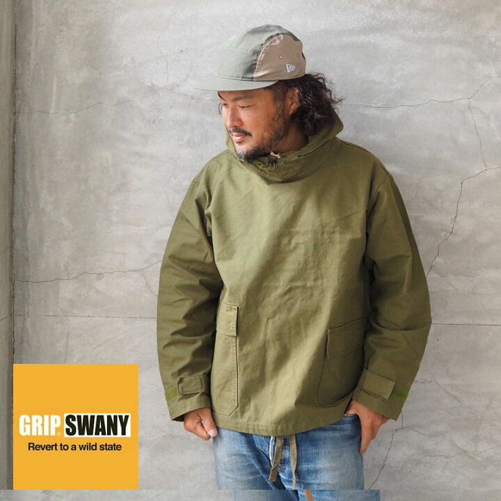 楽天市場】GRIP SWANY グリップスワニー キャンプ サルベージ パーカー 