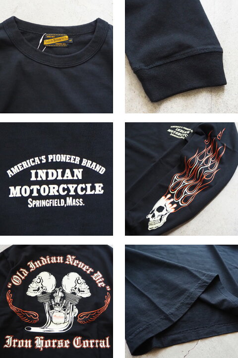 楽天市場】Indian Motorcycle インディアン モーターサイクル ロンT  
