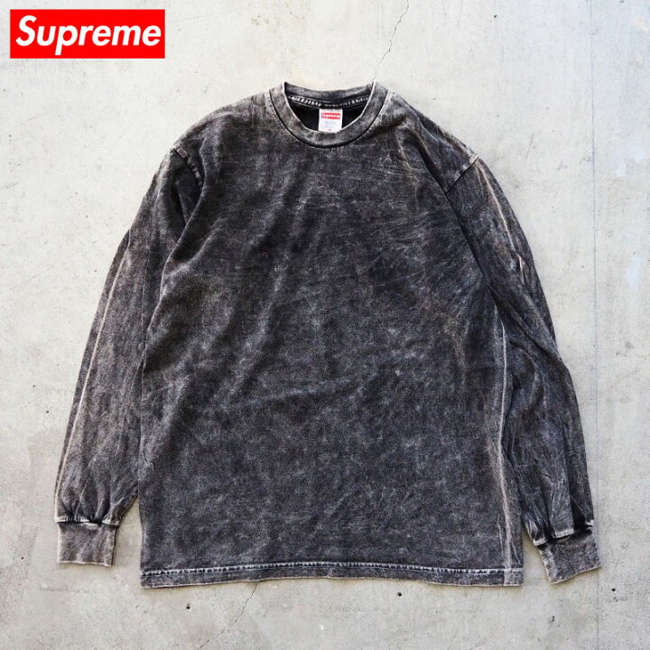 楽天市場】Supreme シュプリーム ロンT オーバーダイ 無地 Tシャツ U 