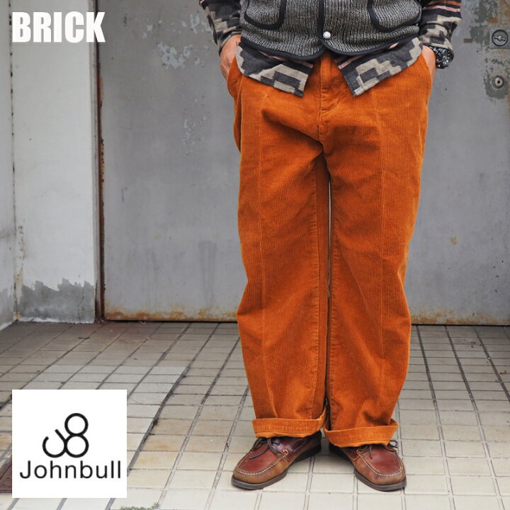 楽天市場】Johnbull ジョンブル ワイド コーデュロイ トラウザーパンツ  