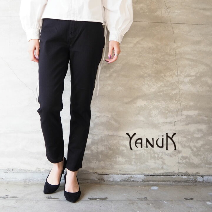 楽天市場 Yanuk ヤヌーク Ruth パンツ レディース デニム ハイウエスト スリム テーパード デニムパンツ ジーンズ ルース ロングパンツ 無地 美脚 黒 ブラック きれいめ おしゃれ 日本製 シンプル カジュアル 大人カジュアル Headfootmixism