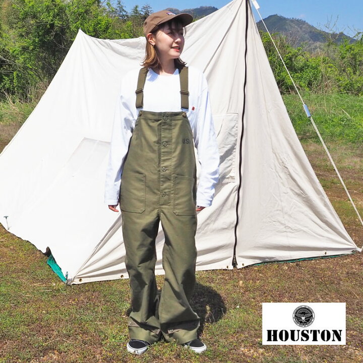 楽天市場】HOUSTON ヒューストン オーバーオール DECK PANTS 1785 