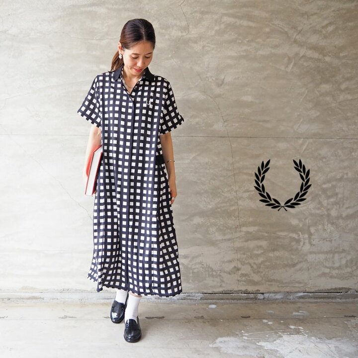 FRED PERRY シャツワンピース