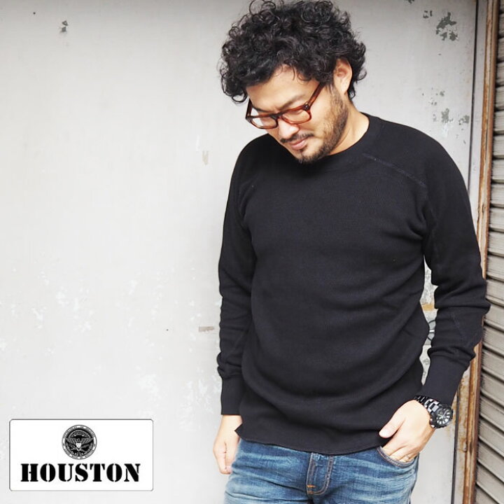 楽天市場】HOUSTON ヒューストン HEAVY THERMAL C/N TEE 20971 ロンT 