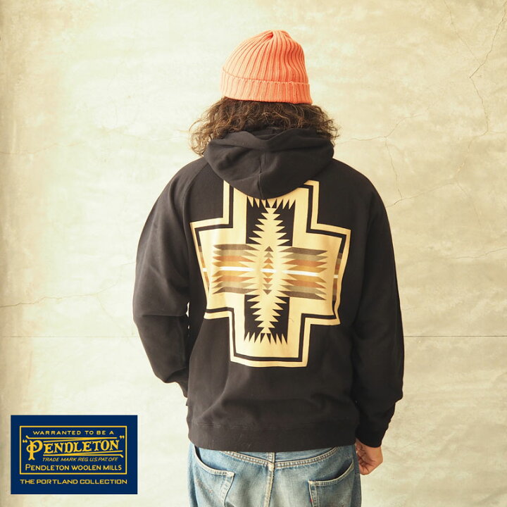 楽天市場】PENDLETON ペンドルトン パーカー Raglan Back Print Sweat 