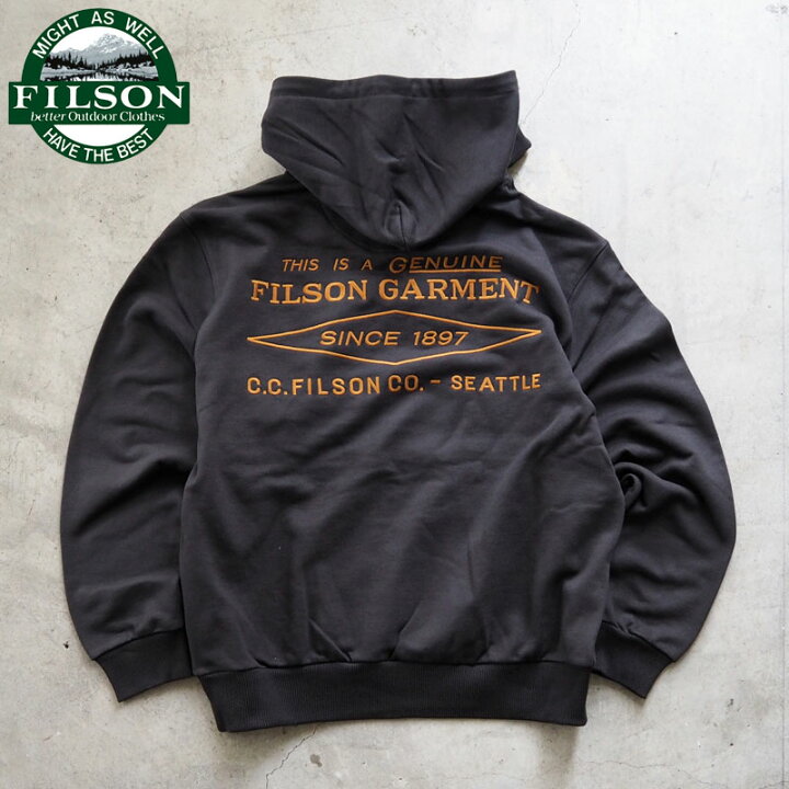 楽天市場】FILSON フィルソン パーカー Prospector Emb Hoodie 42828  