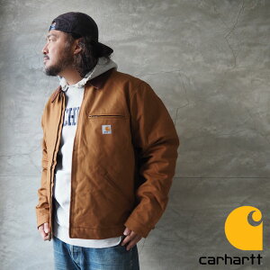 carhartt �J�[�n�[�g �W���P�b�g �����Y �_�b�N �f�g���C�g�W���P�b�g DUCK DETROIT JACKET 103828 OJ3828 �f�g���C�g �R�[�g �J�o�[�I�[�� ���[�N ���[�N�W���P�b�g �����b�N�X�t�B�b�g �u���E�� �A���J