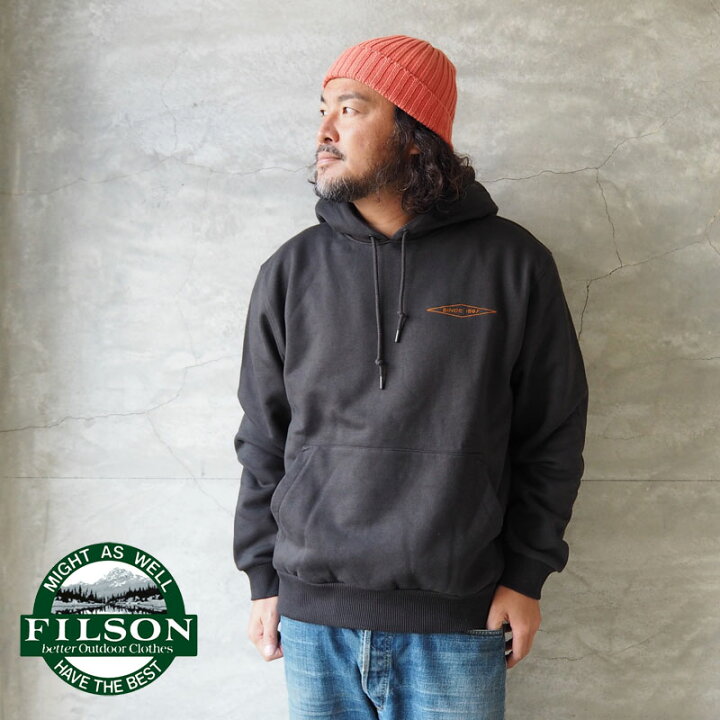 楽天市場】FILSON フィルソン パーカー Prospector Emb Hoodie 42828  