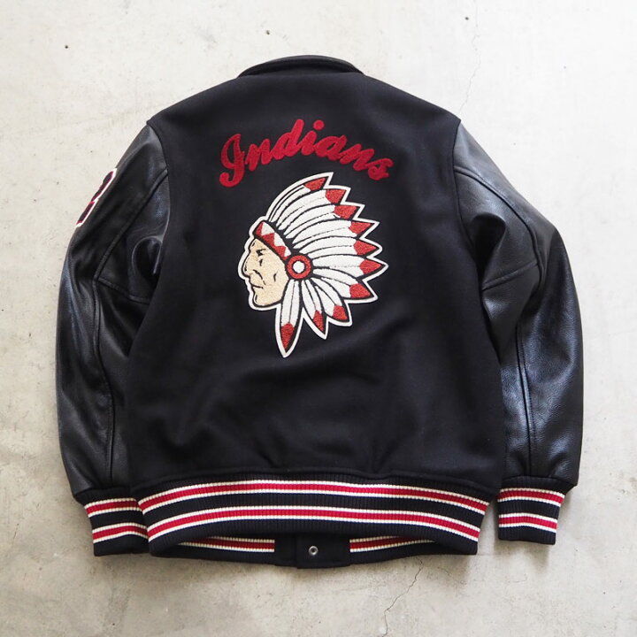 楽天市場】HOUSTON ヒューストン スタジャン MELTON AWARD JACKET 