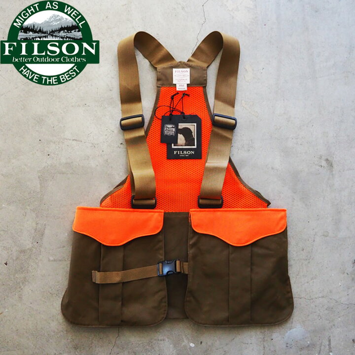 楽天市場】FILSON フィルソン ベスト メッシュ ゲームバッグ Mesh Game 