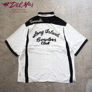 DEL MAR SportsWear f}[ X|[cEGA[ {EOVc Bowling SS Shirts DM24S003 Y Vc {EO {[OVc  Vc Xeb` hJ S [  zCg