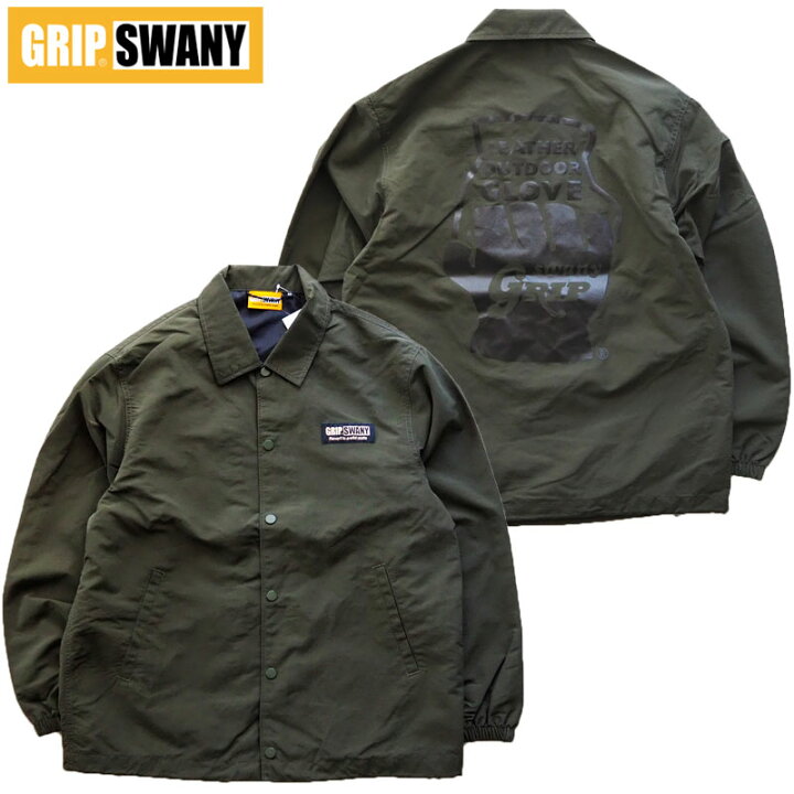 楽天市場】GRIP SWANY グリップスワニー コーチジャケット メンズ  