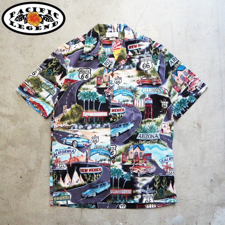 楽天市場】PACIFIC LEGEND パシフィック レジェンド アロハシャツ 