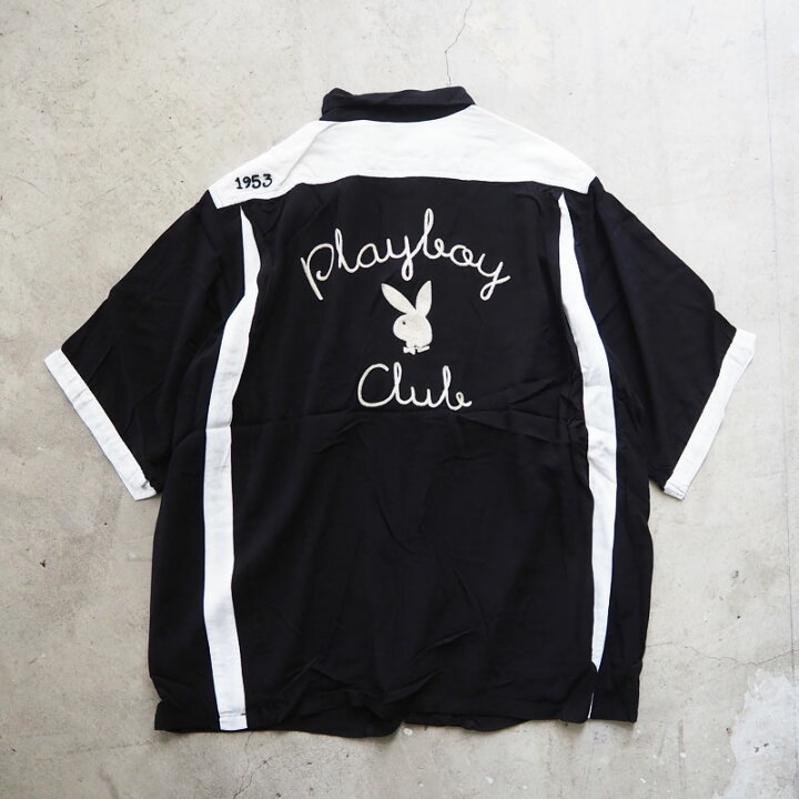 楽天市場】PLAYBOY プレイボーイ ボウリングシャツ 1953 Bowling 