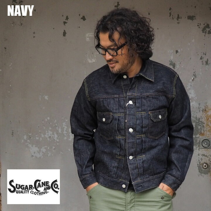 楽天市場】SUGAR CANE シュガーケーン FIBER DENIM Gジャン SC10304 