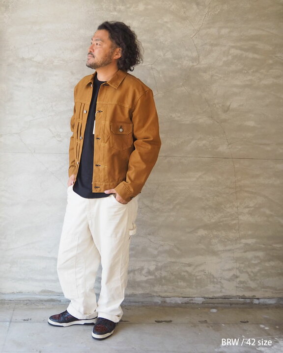 楽天市場】SUGAR CANE シュガーケーン ブラウンダック ジャケット 13oz 