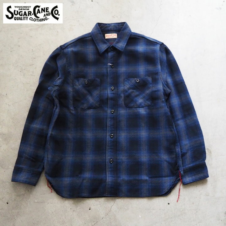 楽天市場】SUGAR CANE シュガーケーン シャツ TWILLW CJECK L/S WORK 