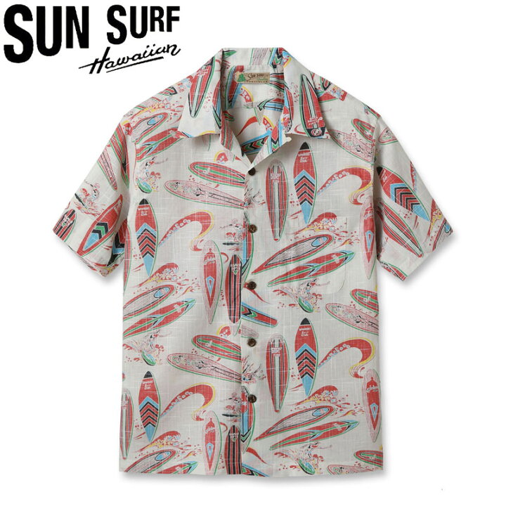 楽天市場】SUNSURF サンサーフ アロハシャツ COTTON × LINEN OPEN 