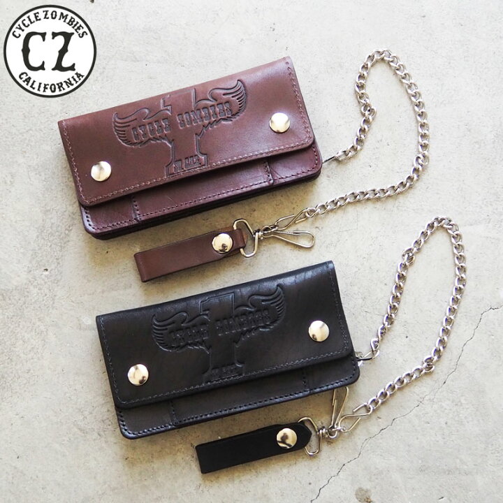 楽天市場】CYCLE ZOMBIES サイクルゾンビーズ ウォレット 財布 WINGER 